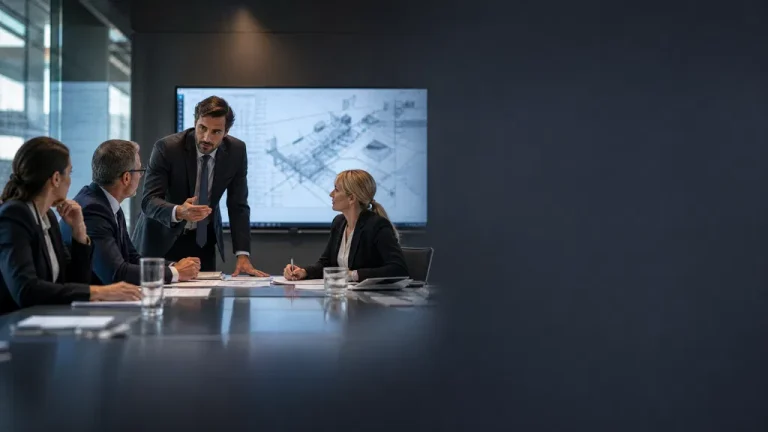 Professional office setting accompanying guidance on RAKEZ Company Documents.