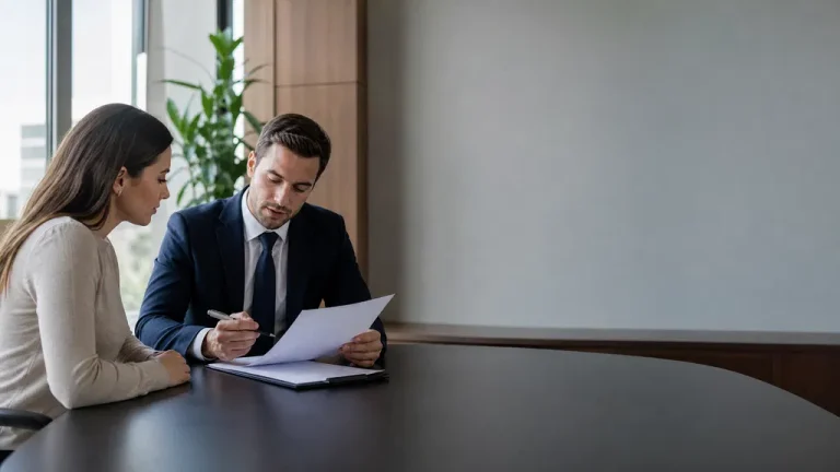 Professional office setting accompanying guidance on Private Notary UAE.